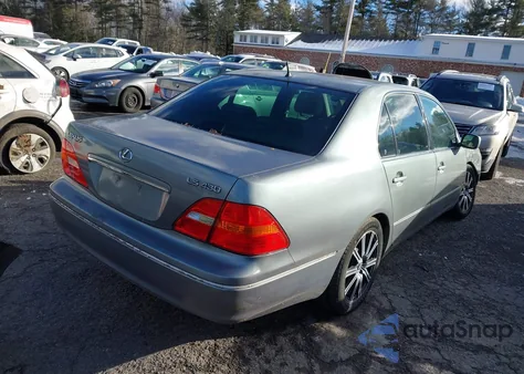 2001 Lexus Ls 430 from USA, damaged, VIN JTHBN30F010021379